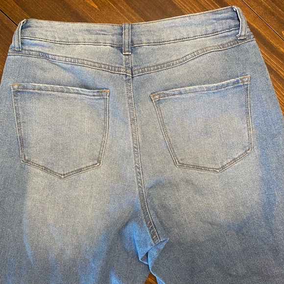 Size 9/29 Super High Rise Vintage Style Mom Jeans by Rewash Peace Love Eco - Picture 3 of 8